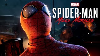 4K PS5 Spider-Man Miles Morales Gameplay | Bridge fight [High contrast]