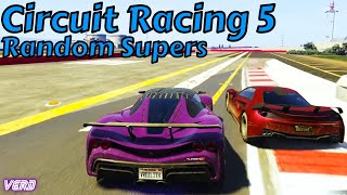 Circuit Racing: Random Supercars Playlist - GTA V PS5