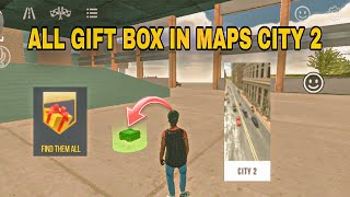 ALL GIFT BOX IN MAPS CITY 2  VERSI CAR PARKING MULTIPLAYER 4.8.15.6