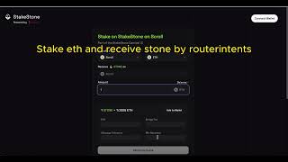 Scroll airdrop Strategy, with rhomarkets and StakeStone