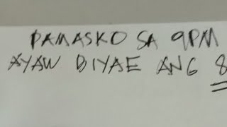 Ayaw Biyae ang 8 , Pamasko sa 9pm Draw