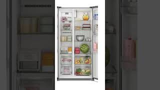 Geladeira/Refrigerador Electrolux Frost Free - Side by Side Cinza 435L Efficient IS4S