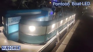 Led lights pontoon boat outside - Easy installation