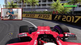 Let's Try/Play F1 2017 with Microsoft's Sidewinder Force Feedback Wheel