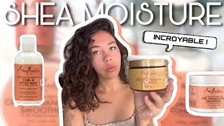 JE TESTE SHEA MOISTURE : LE MEILLEUR MASQUE POUR CHEVEUX BOUCLÉS ET SECS