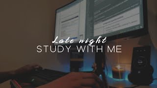 2 hour late night study | 35/5 Pomodoro session | Lofi music