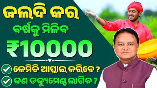 Cm Kisan Yojana Odisha Online Apply | Cm Kisan Apply Online 2024 | CM Kisan yojana Status Check 2024