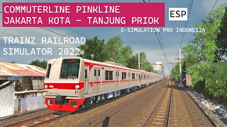 FULL TRIP COMMUTERLINE JAKARTA KOTA - TANJUNG PRIOK | TRAINZ SIMULATOR INDONESIA