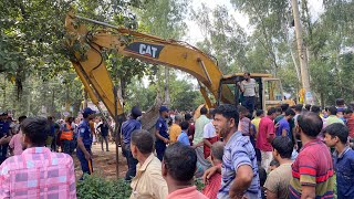 গাজীপুরে রেললাইনের পাশের সরকারি জমিতে গড়ে উঠা অবৈধ স্থাপনা উচ্ছেদ | Gazipur News | গাজীপুরের খবর