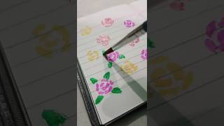 Flower painting #creativitywithaera #artcreativity #shortvideo