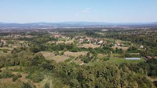 Panorama 360 iznad Rudina, pogled na Živinice, Rudine.