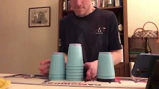 Sport Stacking Cycle 5.501 (4th Best! 3rd best at the time) [Recorded in March 2024]