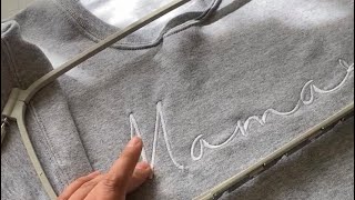 Using the 5x12 Large Hoop on the Brother PE800 Embroidery Machine Embrilliance Stitch Artist 1