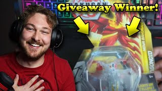 Reacting to My Giveaway Winner!