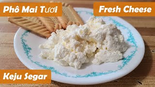 Easy & Fast Fresh Cheese [Subtitles] HNC Kitchen