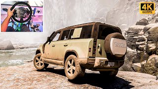 Land Rover Defender | Forza Horizon 5 Rally Adventure - Steering Wheel Gameplay