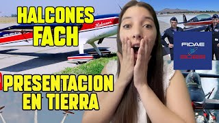 HALCONES DE LA FACH EN FIDAE! *ESPECTACULO* 🙌URUGUAYA REACCIONA ✨