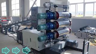 HUASHIDA PP PE sheet extrusion line