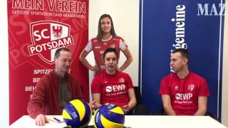 MAZ-Volleyballtalk mit Ljubica Kecman vom SC Potsdam