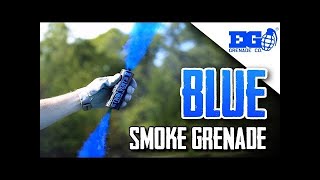 TWIN VENT Blue Smoke Grenade - Smoke Bomb - Smoke Effect