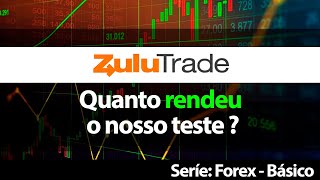 FOREX - ZuluTrade - Quanto rendeu o nosso teste ?