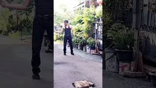 The real  sharf sickle indonesian nunchaku short video