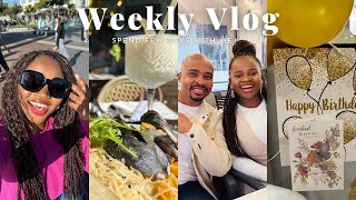 Weekly Vlog: Surprise Birthday Dinner| Celebration with Friends | Gifts | After Church Chats