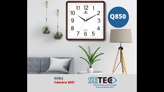 Reloj Wifi con cámara HD - Setec Guatemala - www.setecgt.com