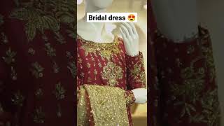 Beautiful bridal outfit 🤩👌@FaizaSaqlain #youtube #shorts #viral