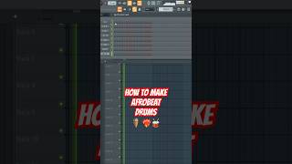 HOW TO MAKE AFROBEAT DRUMS IN FL 20 #afrobeats #afropop #drums #flstudio #producer #beats #howto