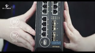 EX73900E _ Hardened Managed Gigabit Switch