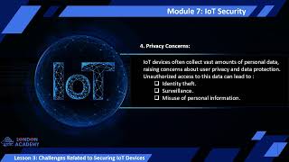 IoT Security Module 7 Lesson 3