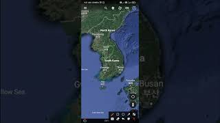 we go South Korea country by map #short #shorts #youtubeshorts #map #trending #viral #southkorea