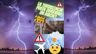 ⛅☔La Turbulencia puede DERRIBAR un avión? 😎 | Prueba de Resistencia Estructural en ALA #shorts