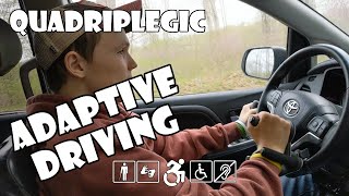 Driving With Hand Controls - On The Road | Quadriplegic (C5,C6,C7)