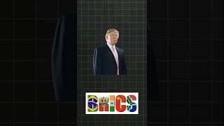 Donald Trump warns brics | 100 % tariff warning | #brics #donaldtrump #india