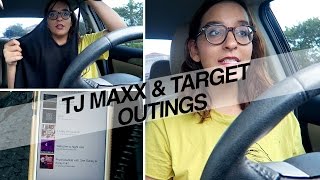 on being an english major, tj maxx & target finds // vlog1