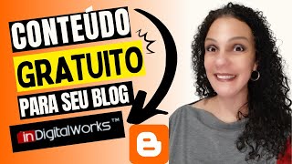 MARKETING DE CONTEÚDO NO BLOGGER - ONDE PESQUISAR CONTEÚDO GRATUITO