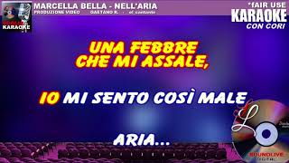 Marcella Bella - Nell' Aria - karaoke (SL) - FAIR USE