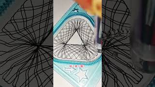 How many rotations did the pen make in total? ?? #Spirograph #satisfying #shorts