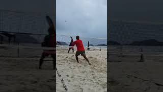 treino de beach tennis