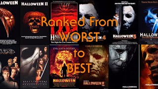 Halloween Franchise Ranked From WORST to BEST (including Halloween Kills)