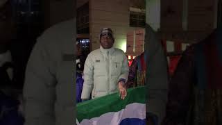 Sierra Leone Refugees against Deportation in Munich, October 2021, Camp Hofmannstraße - Video 2