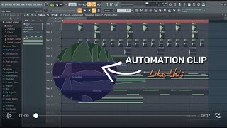 In One minute - How to use Automation Clips - Fl studio