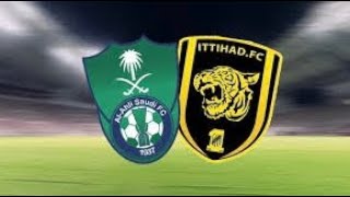 مباراة الاتحاد والاهلي اليوم دوري روشن السعودي Al-Ittihad and Al-Ahly match today, Saudi League