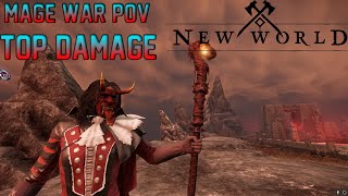 Fire Staff/Ice Gaunlet Mage Top Damage [New World PVP Nepenthe NA EAST]