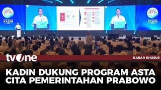 Rapimnas Kadin 2024: Tekan Kemiskinan, Dorong Pertumbuhan Ekonomi dan Indonesia Emas 2045 | tvOne