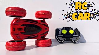 Remote Control Stunt Car - Unboxing and Test - Peephole View Toys