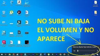 SOLUCIÓN NO PUEDO SUBIR NI BAJAR EL VOLUMEN