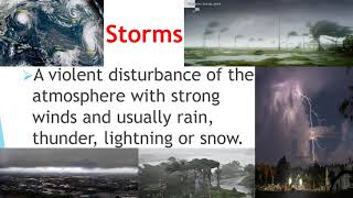 3rd lesson p6   Natural Disaster video